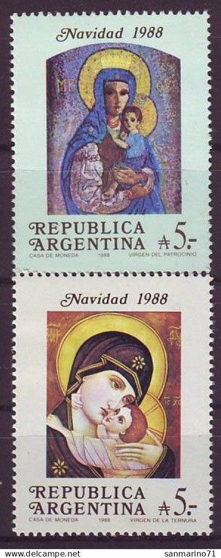 ARGENTINA 1951-1952,unused,Christmas 1988 - Ongebruikt