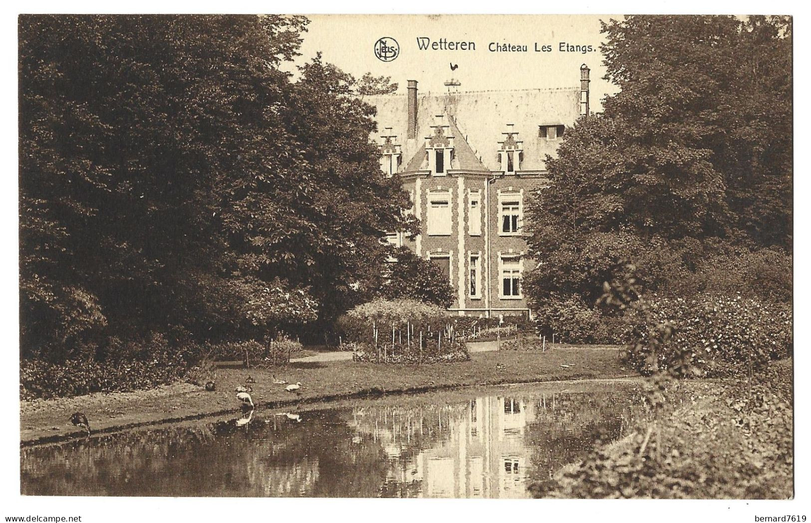 Belgique  -   Wetteren  - Chateau Les Etangs - M  Van De Velde - Wetteren