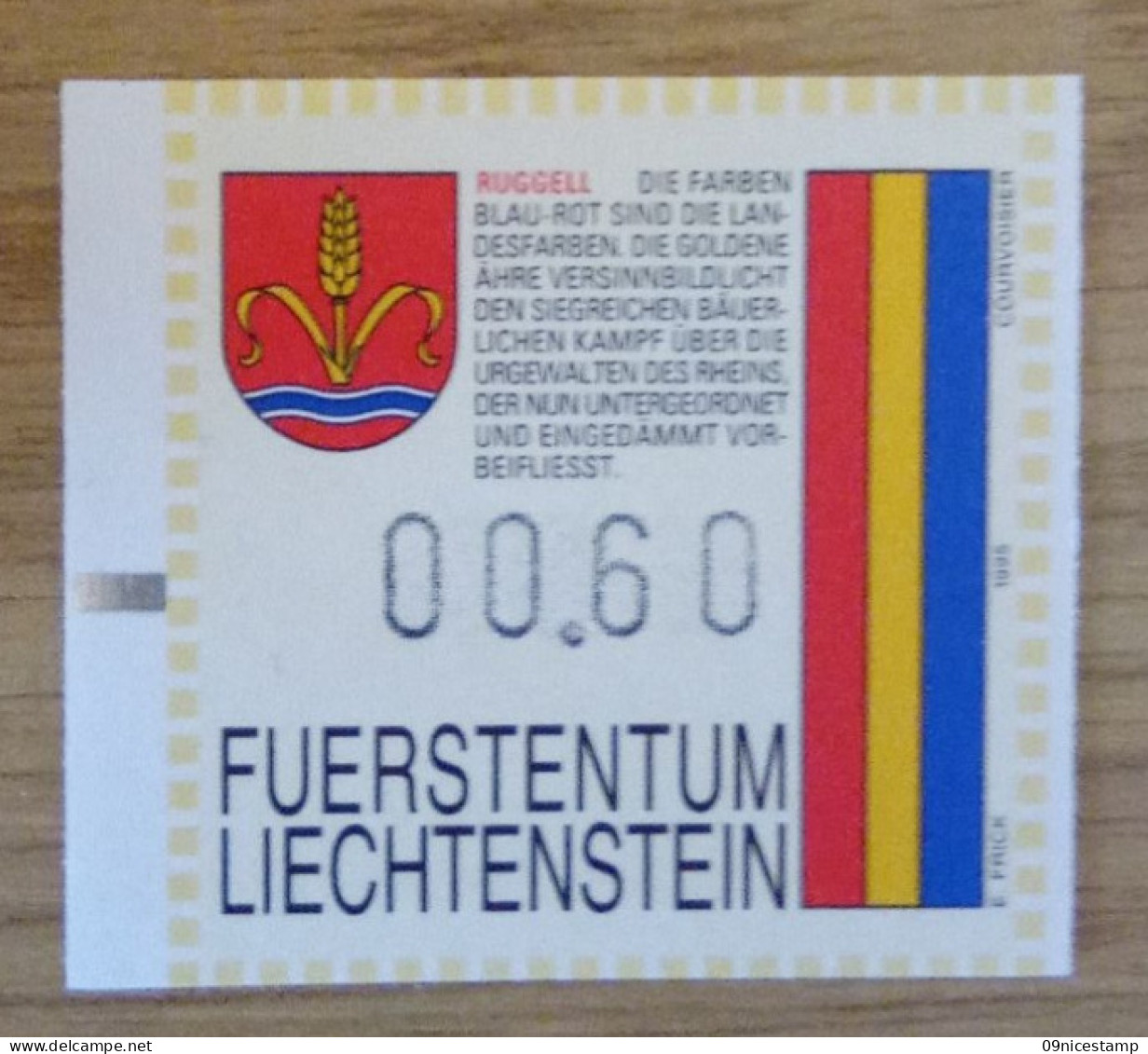 Liechtenstein, Slotmachine - Machine Labels [ATM]