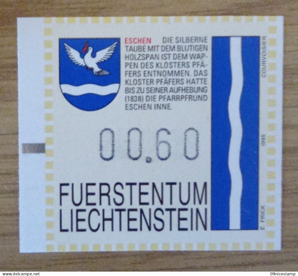 Liechtenstein, Slotmachine - Vignette [ATM]