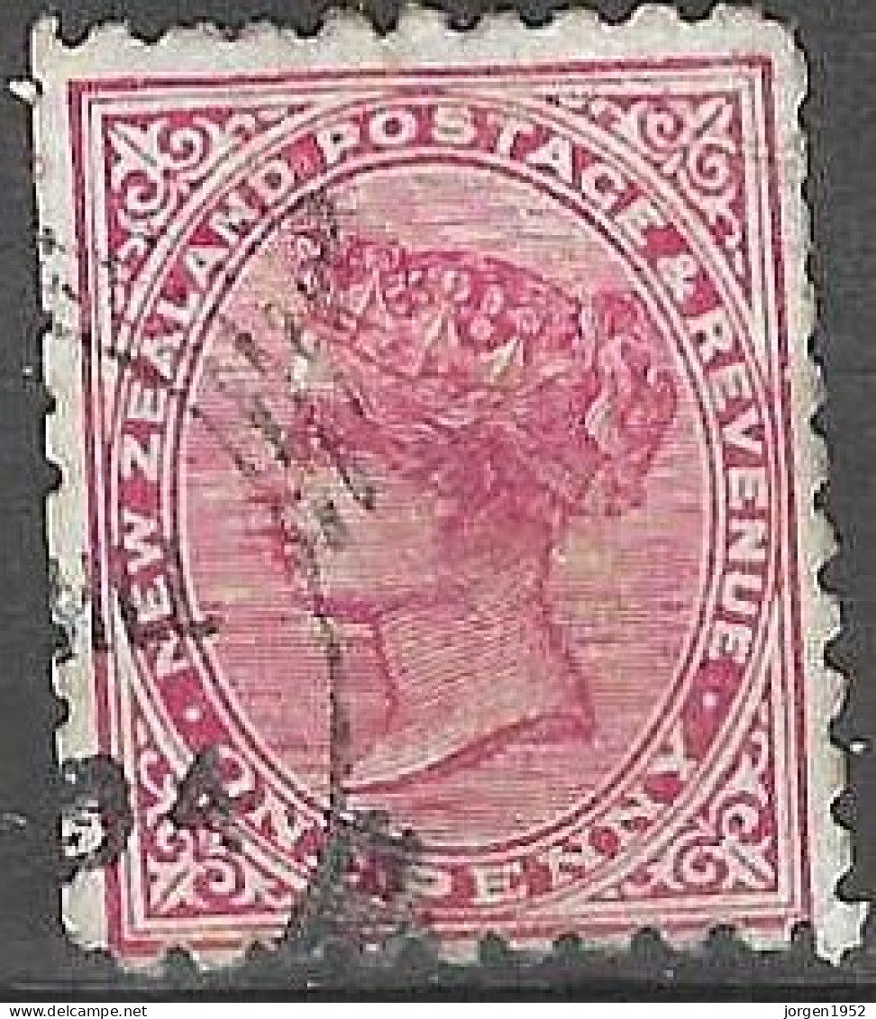 NEW ZEALAND #  FROM 1882-85  STAMPWORLD 56B  TK: 10 - Gebraucht