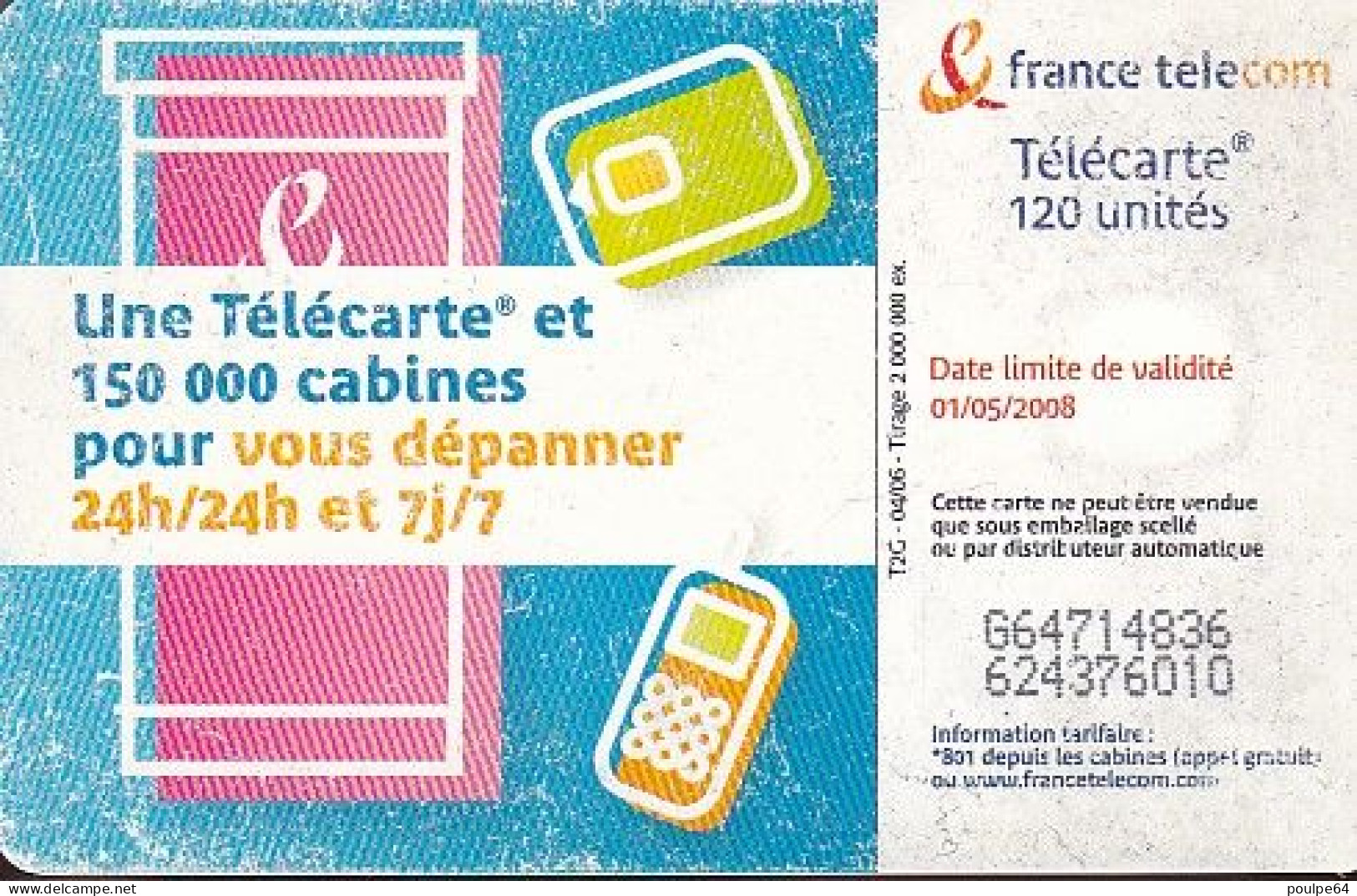 F1339Y   04/2006 - MODE D'EMPLOI 3 " CABINE FEMME " - 120 ORG1 - 2006