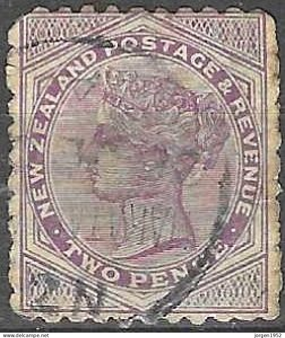 NEW ZEALAND #  FROM 1882-85  STAMPWORLD 57A  TK: 11 - Gebraucht