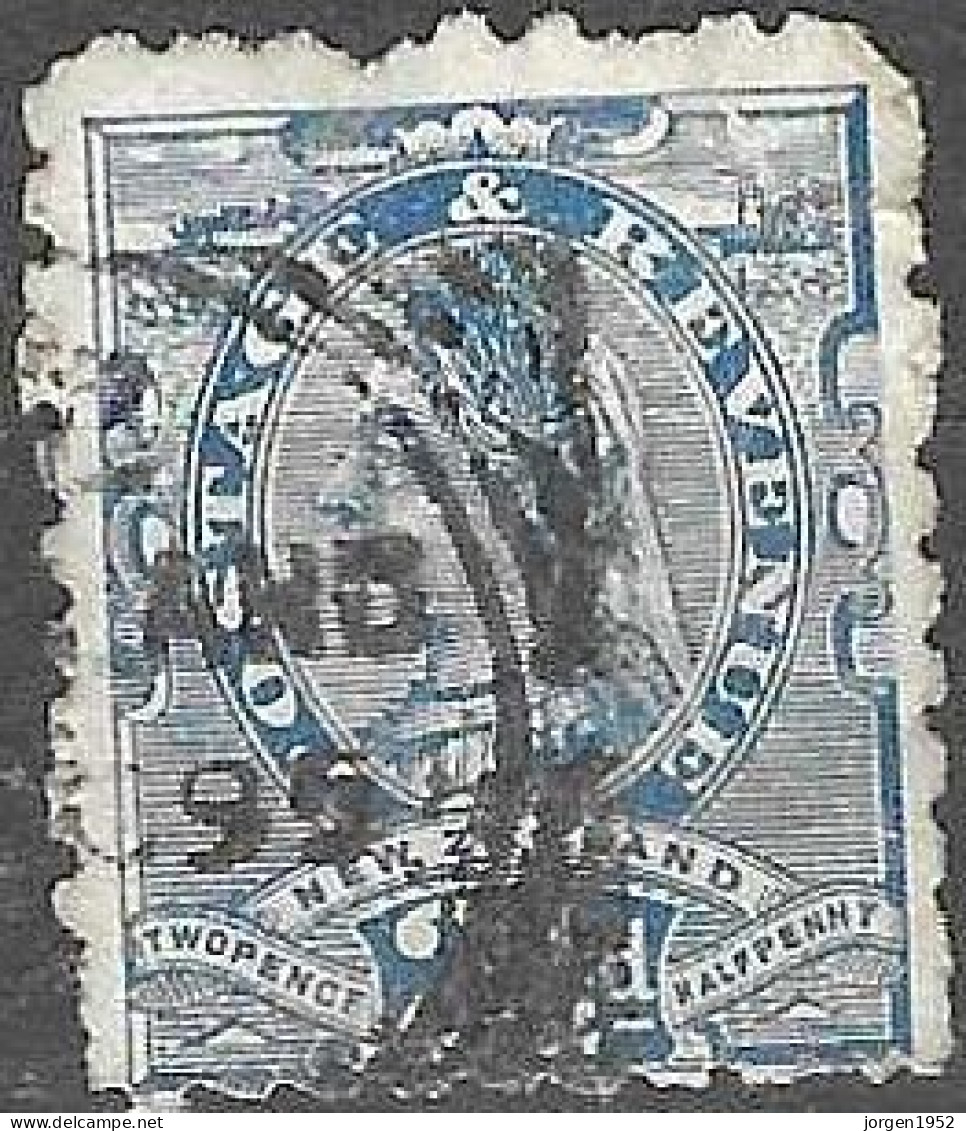 NEW ZEALAND #  FROM 1891-95 STAMPWORLD 65B  TK: 10 - Gebraucht