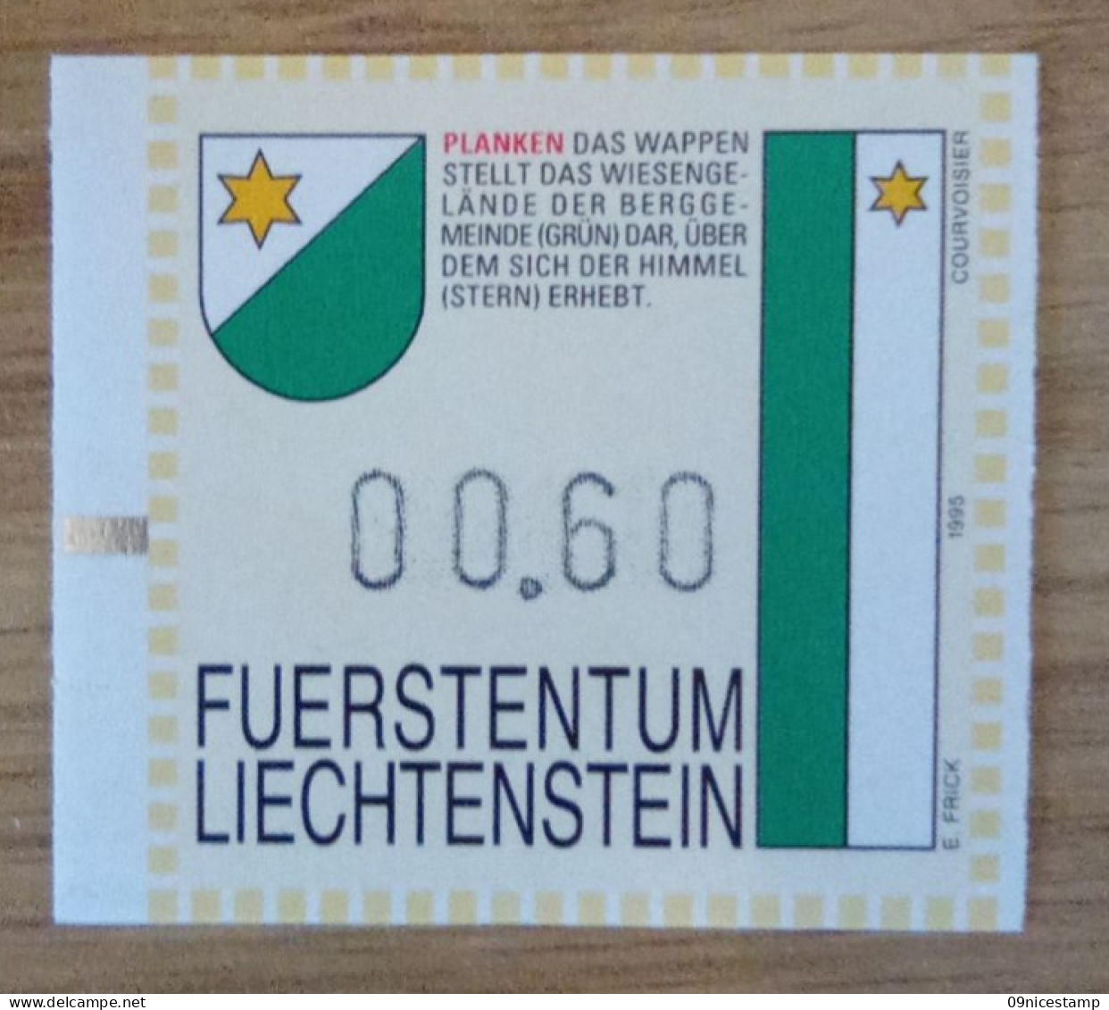 Liechtenstein, Slotmachine - Machine Labels [ATM]