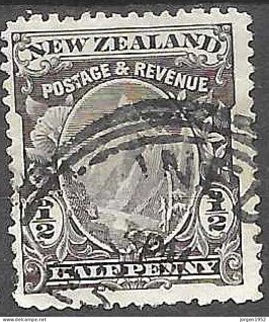 NEW ZEALAND #  FROM 1898 STAMPWORLD 67A  TK: 14 X 14 1/2 - Oblitérés