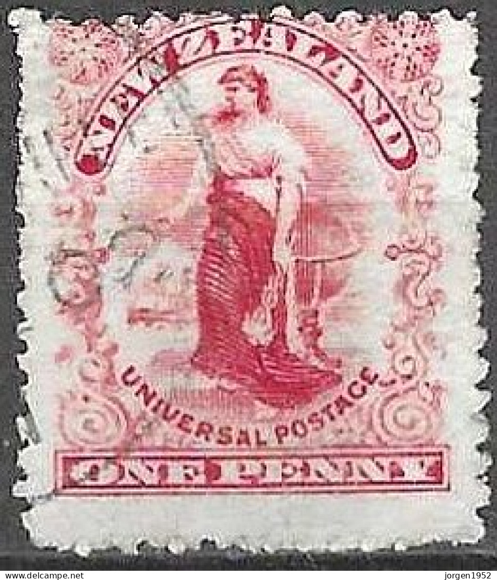 NEW ZEALAND #  FROM 1898 STAMPWORLD 94 TK: 13 X 13 1/2 - Oblitérés