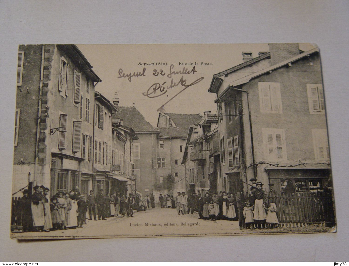 AIN-SEYSSEL-RUE DE LA POSTE ED LUCIEN MICHAUX-ANIMEE - Seyssel