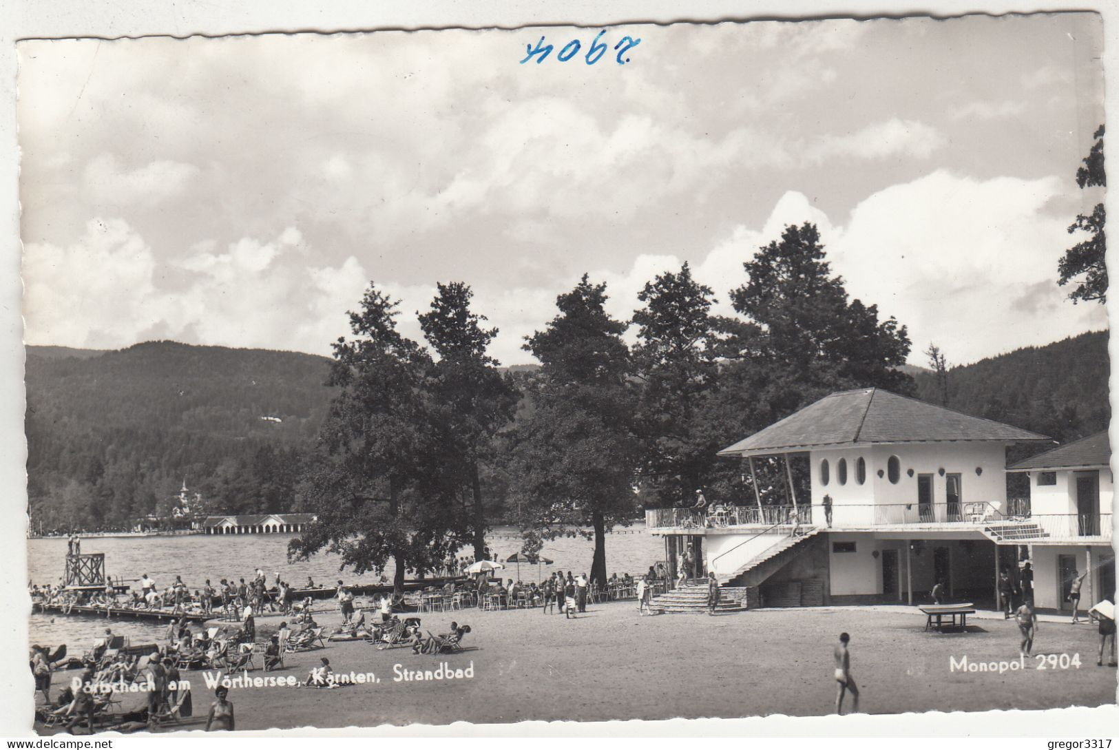 D9647) PÖRTSCHACH Am WÖRTHERSEE - Kärnten - Strandbad - Tolle Alte FOTO AK - Pörtschach