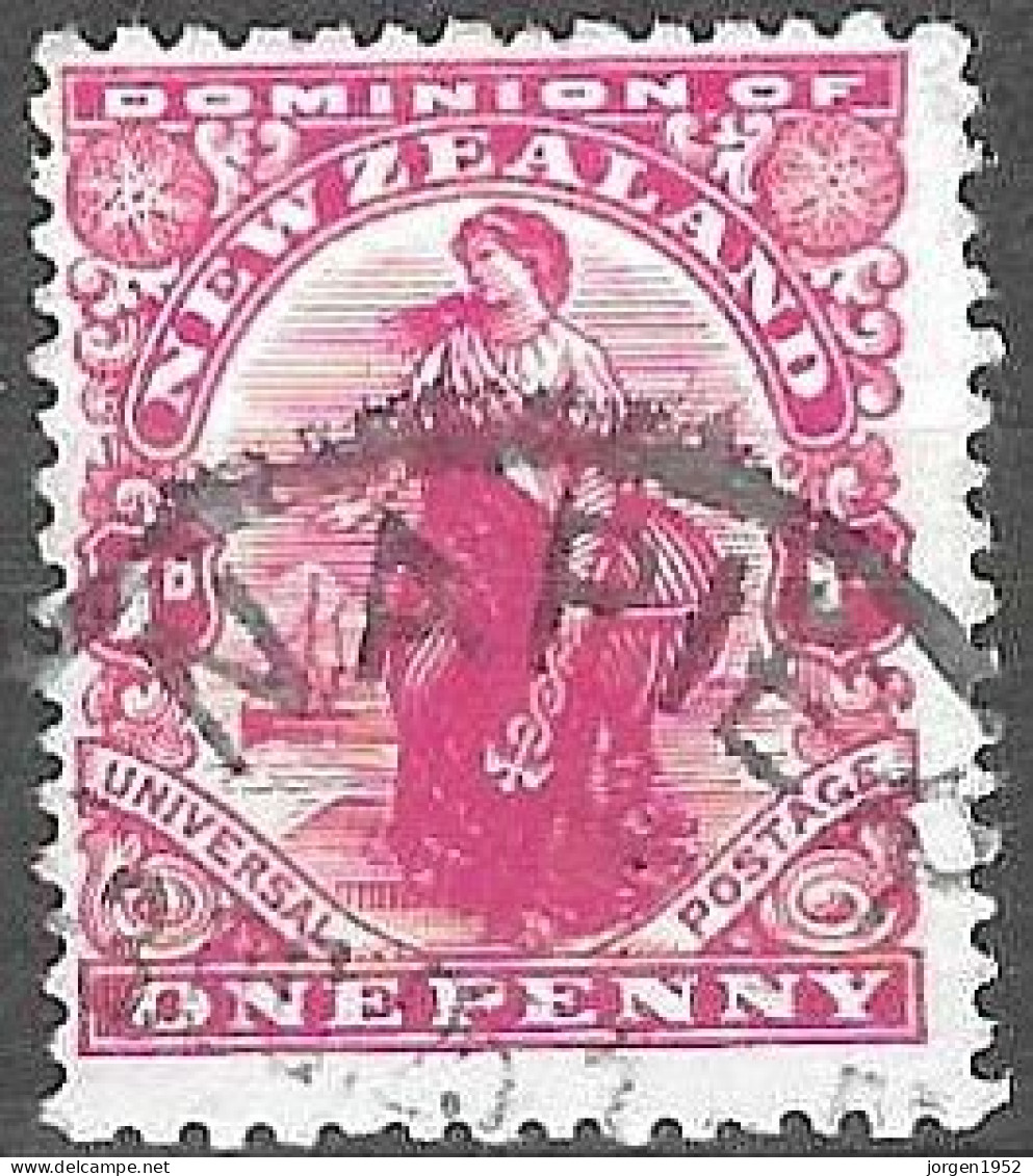 NEW ZEALAND #  FROM 1902-03 STAMPWORLD 105A TK: 14 - Usados