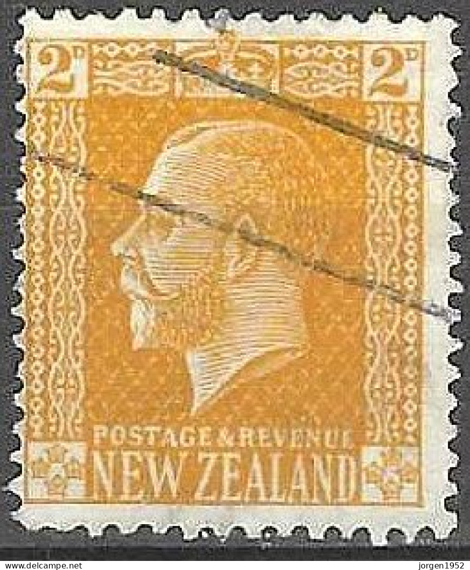 NEW ZEALAND #  FROM 1916 STAMPWORLD 158 TK: 14 X 14 1/2 - Oblitérés