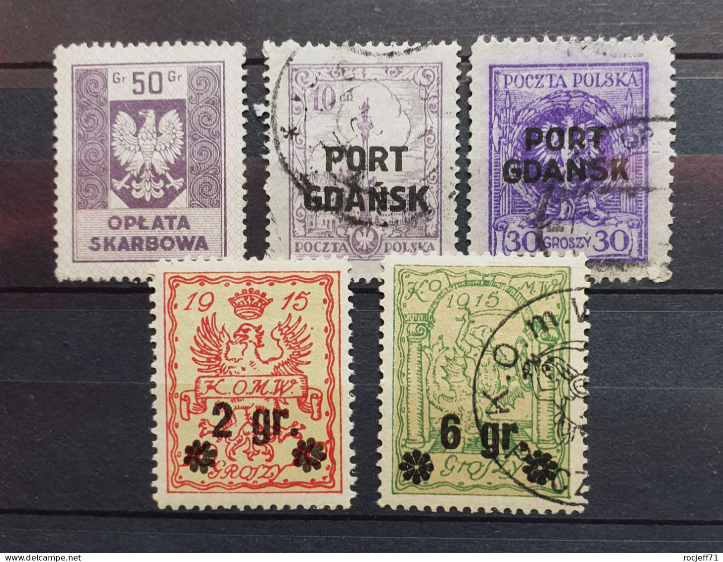 12 - 23 // Polska - Pologne - Varsovie - Port Gdansk - Used Stamps