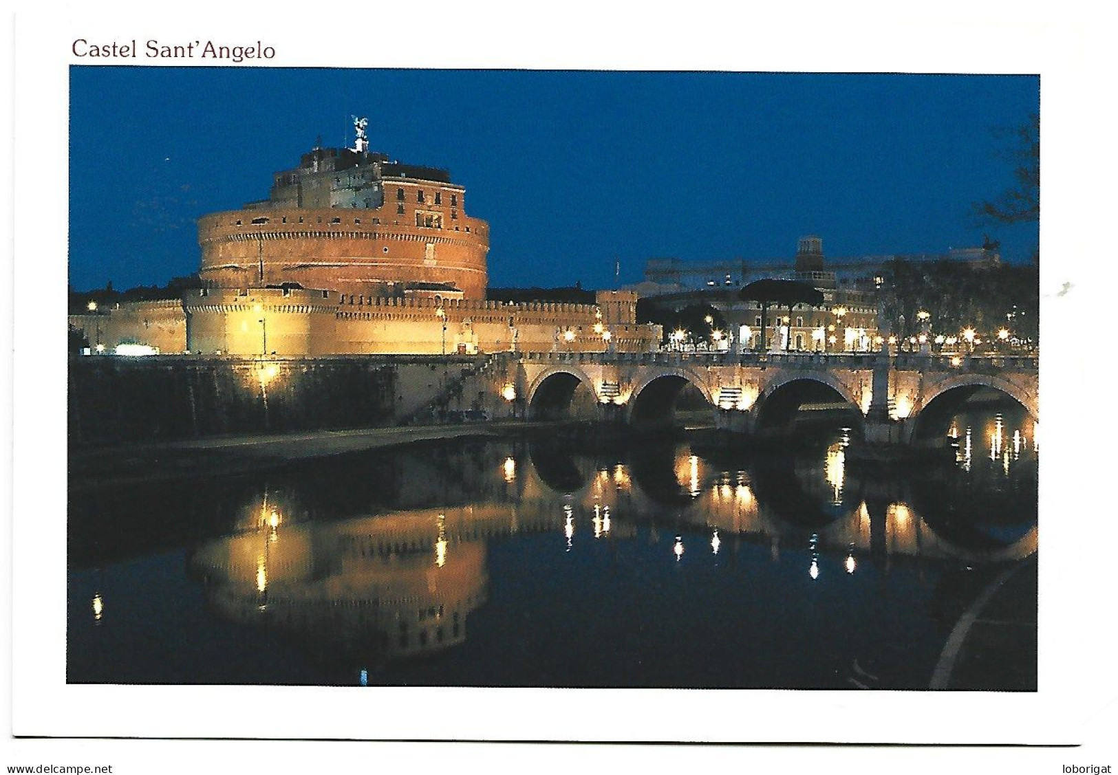 CASTEL S. ANGELO - CASTLE OF ST. ANGEL - CHATEAU DE ST. ANGE - ROMA - ( ITALIA ) - Castel Sant'Angelo