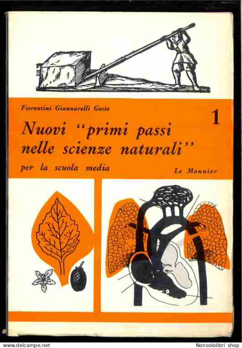 Nuovi "primi Passi Nelle Scienze Naturali" - 1 Di Fiorentini - Giannerelli  - Gosio - Sonstige & Ohne Zuordnung