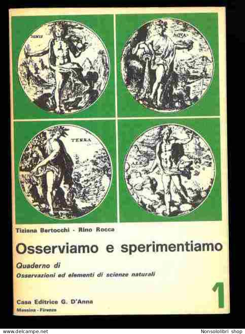 Osserviamo E Sperimetiamo - Quaderno 1 Di Bertocchi - Rocca - Otros & Sin Clasificación