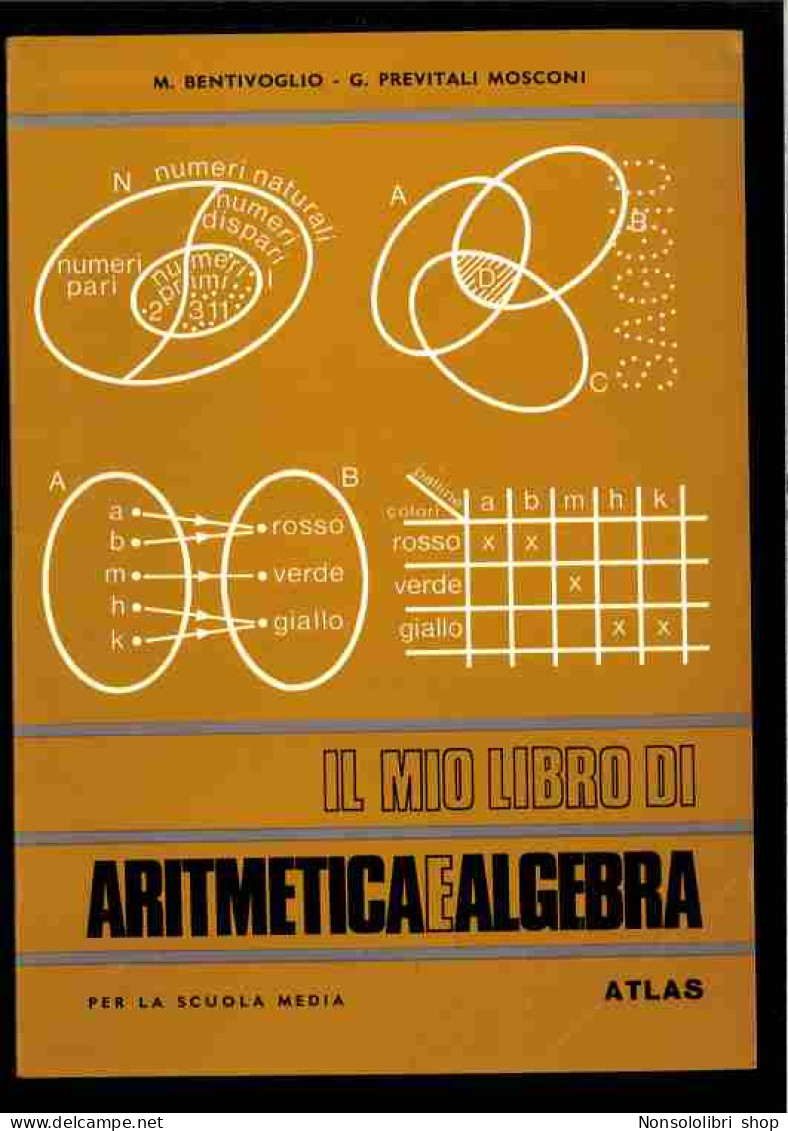 Il Mio Libro Di Aritmetica E Algebra Di Bentivoglio .Mosconi - Andere & Zonder Classificatie