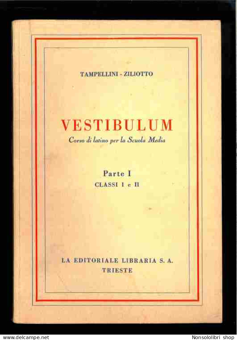 Vestibulum Di Tampellini - Ziliotto - Altri & Non Classificati