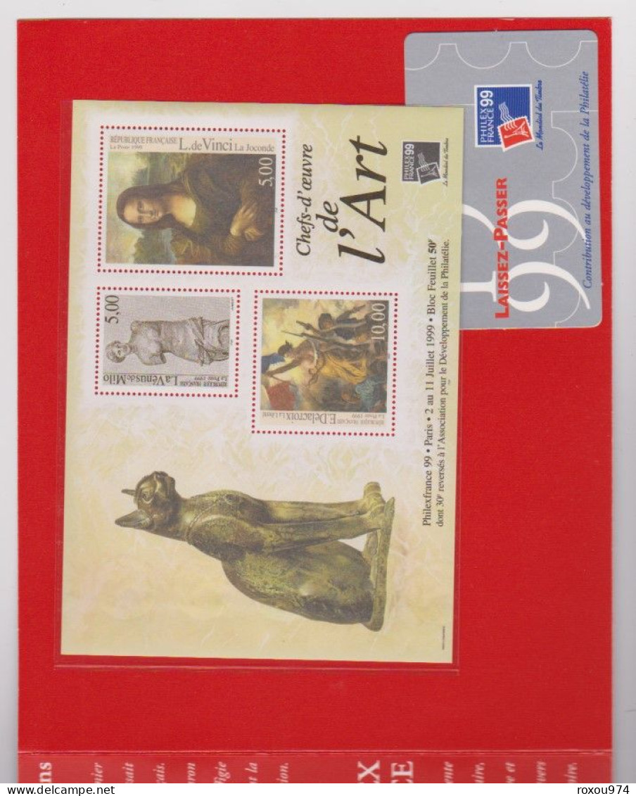 ANNEE  1999  COMPLETE     TIMBRES SEULS    +    CARNETS    +     FEUILLETS     10  SCAN