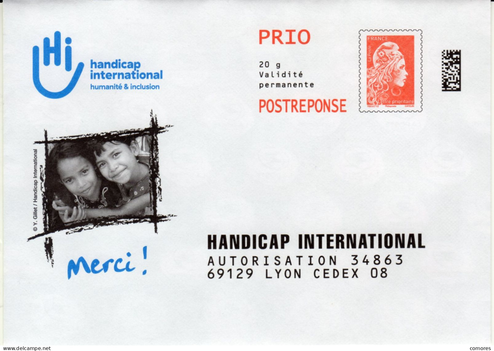 Pret A Poster Reponse PRIO (PAP) Handicap International Agr.368026 (Marianne Yseult-Catelin) - PAP: Antwort