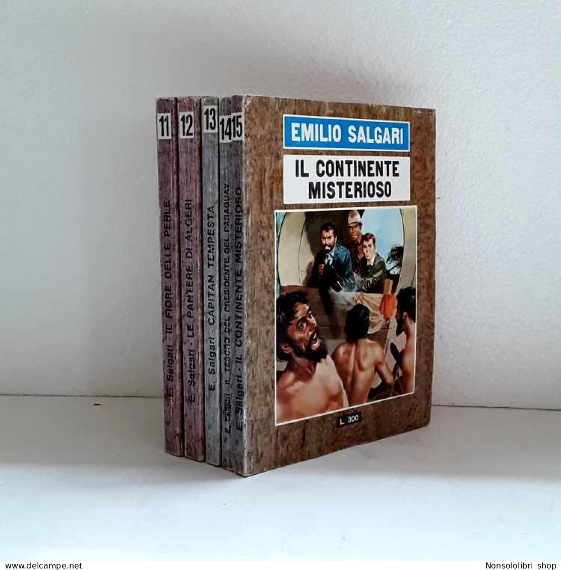 Collana Completa 30 Volumi Emilio Salgari - Gabbiano Editore Di Salgari Emilio - Other & Unclassified