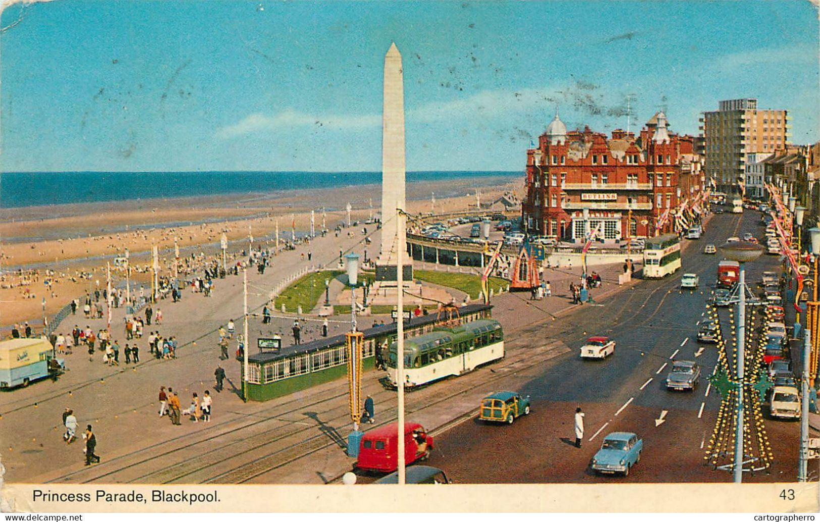 England Blackpool Princess Parade Tramway - Blackpool