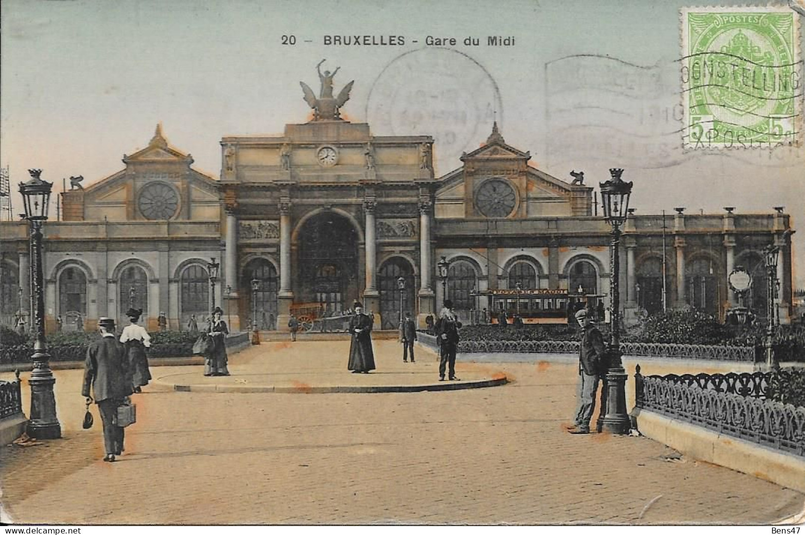 Bruxelles Gare Du Midi  -envoyé - Ferrovie, Stazioni