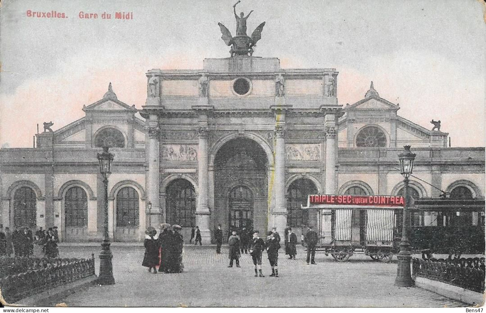 Bruxelles Gare Du Midi  -pas Envoyé - Chemins De Fer, Gares