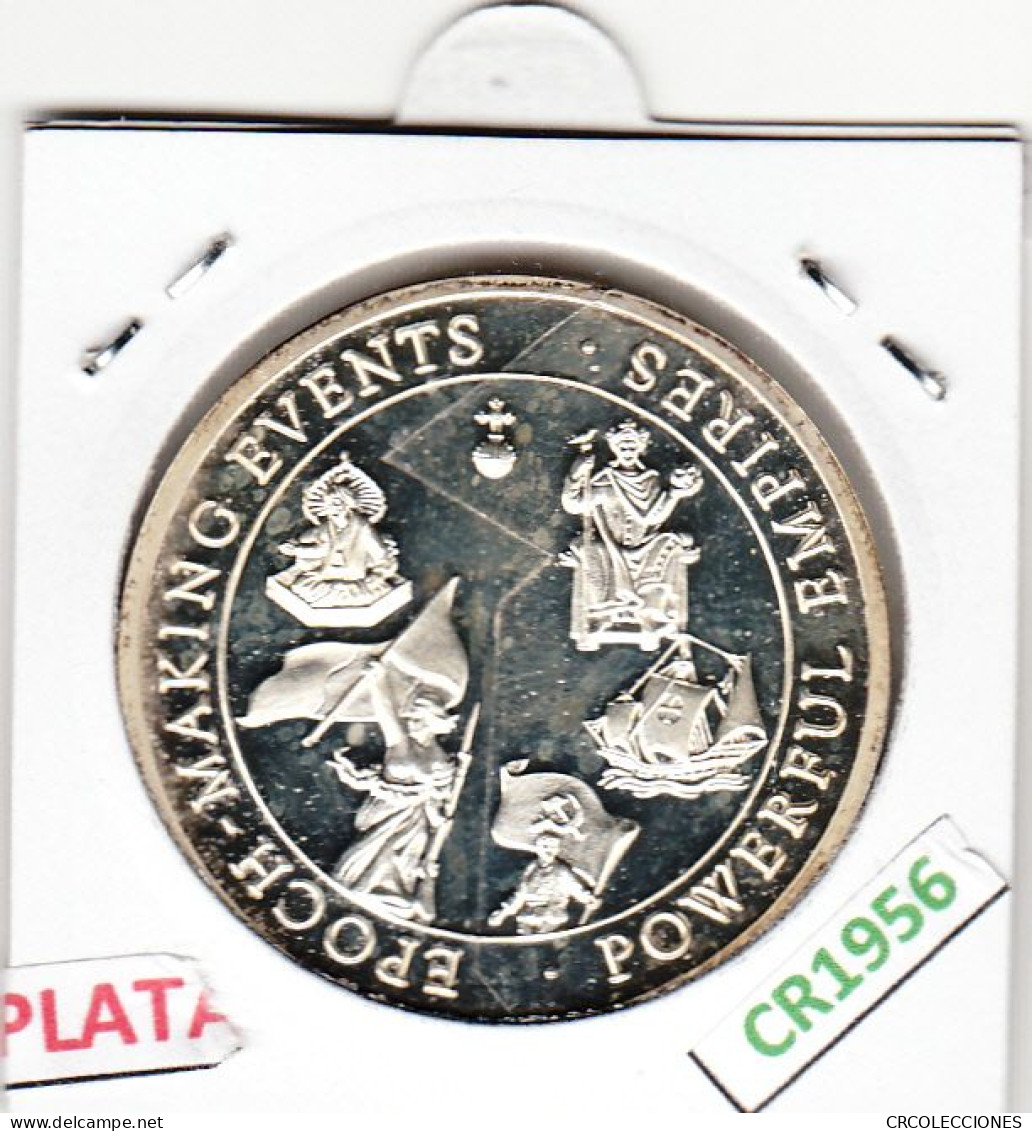 CR1956 MONEDA KIRIBATI Y SAMOA 5 DÓLARES 2000 PLATA - Kiribati