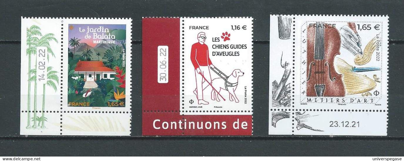 FRANCE Neuf** MNH - Lot De Coins Datés - 2020-…