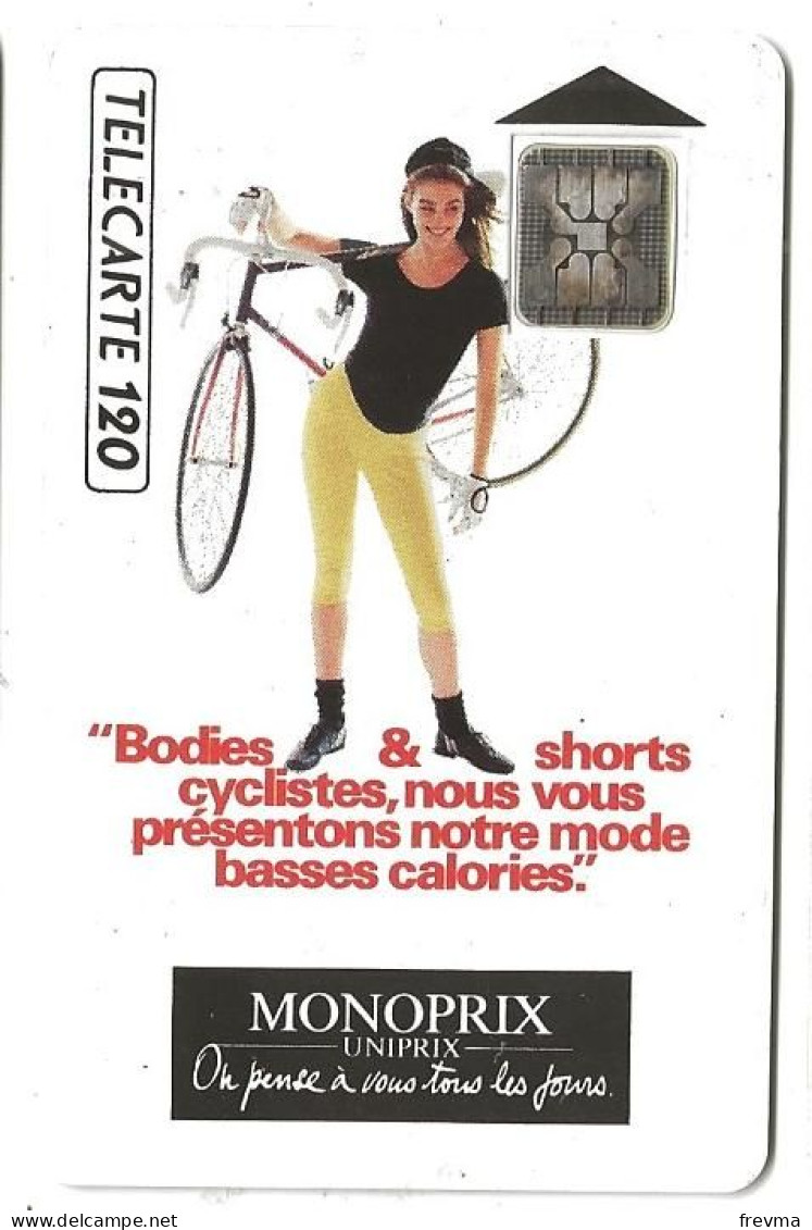 Telecarte F125 Monoprix 120 Unités Luxe SC4 - 1990