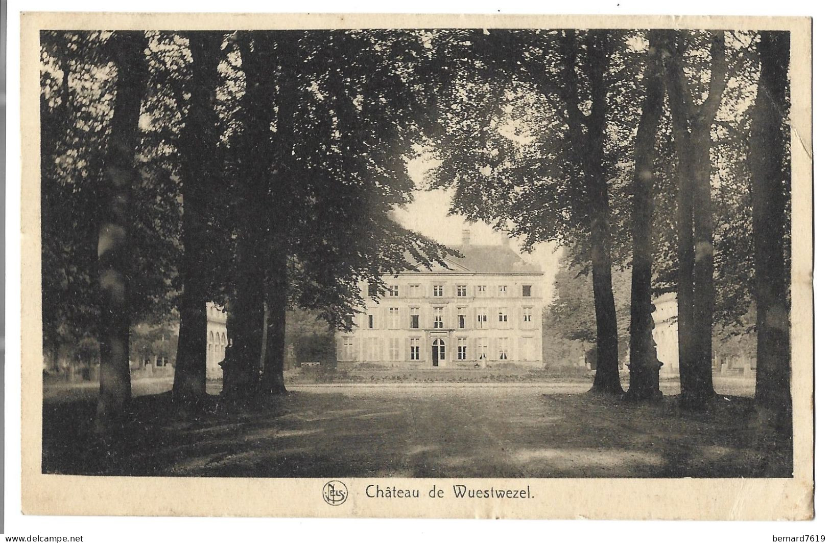 Belgique  - Wuestwezel  -  Chateau  De Wuestwezel -  Wuustwezel -  Carte Ecrite Et Signee  Baronne Gericke D'hermynen - Wuustwezel