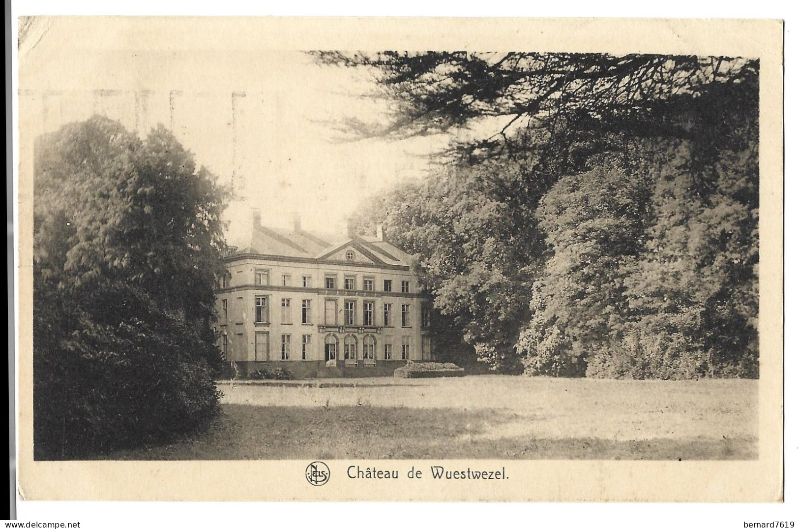 Belgique  - Wuestwezel  -  Chateau  De Wuestwezel -  Wuustwezel -  Carte Ecrite Et Signee  Baronne Gericke D'hermynen - Wuustwezel