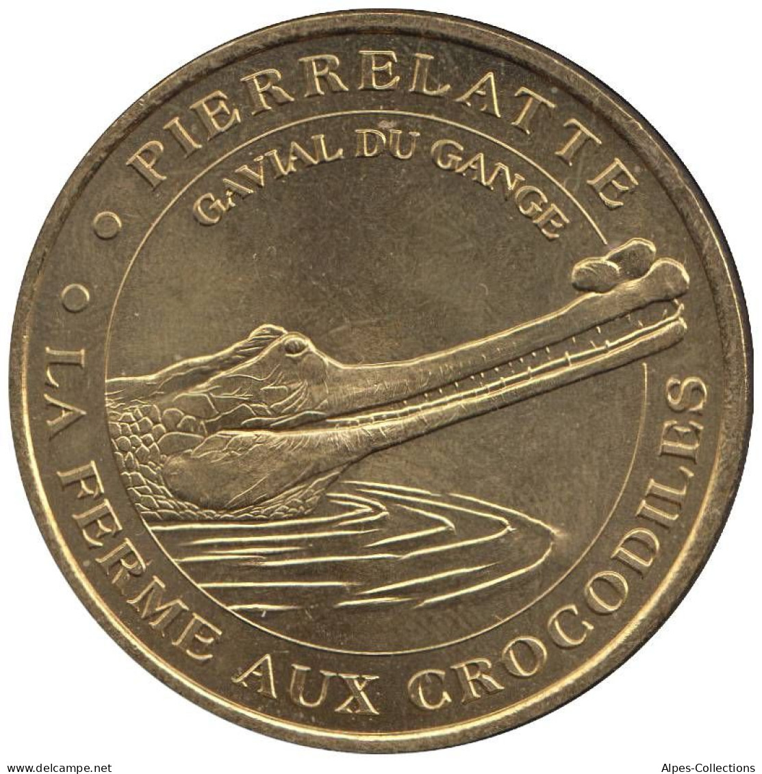 26-0084 - JETON TOURISTIQUE MDP - Ferme Crocodiles - Gavial Du Gange - 2001.1 - 2001