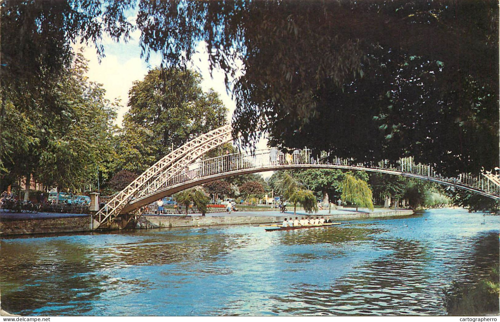 England Bedford - The Suspension Bridge - Bedford