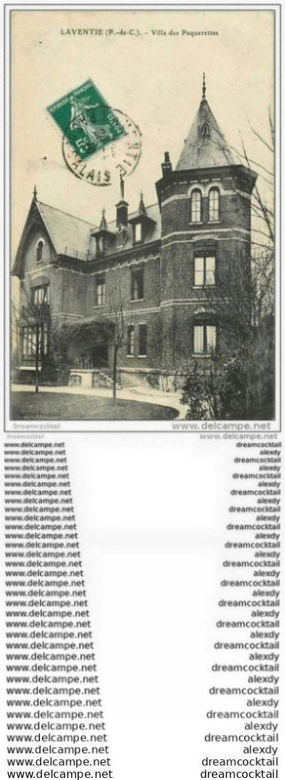 62 LAVENTIE. Villa Des Paquerettes 1910 - Laventie