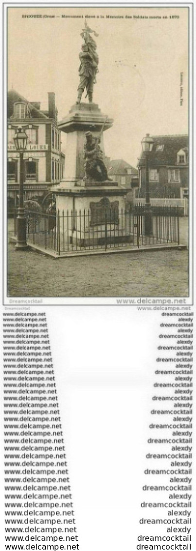 61 BRIOUZE. Monument Soldats Morts 1904 - Briouze