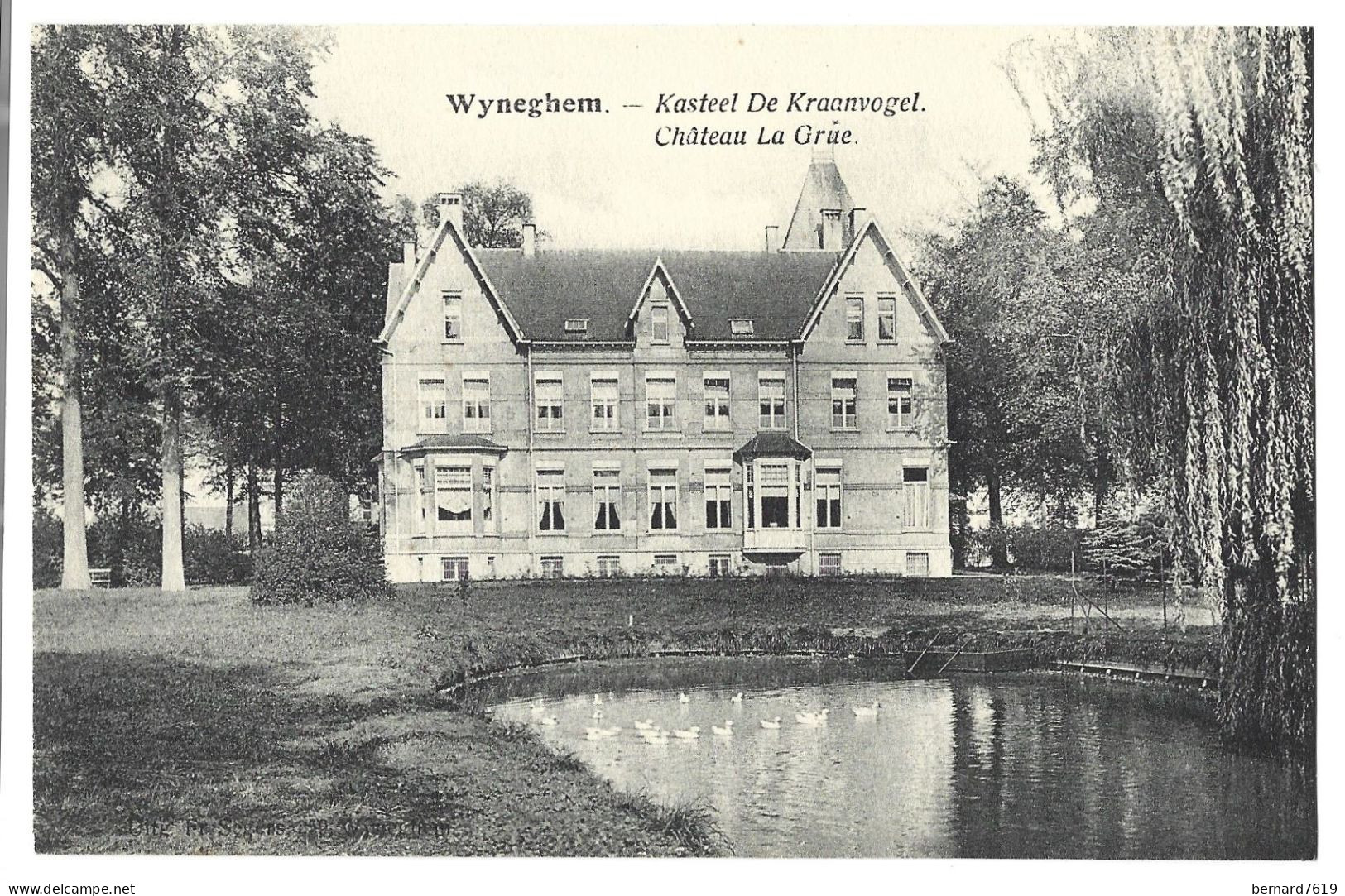 Belgique  - Wyneghem  -   Wijnegem  -  Chateau  De La Grue - Wijnegem