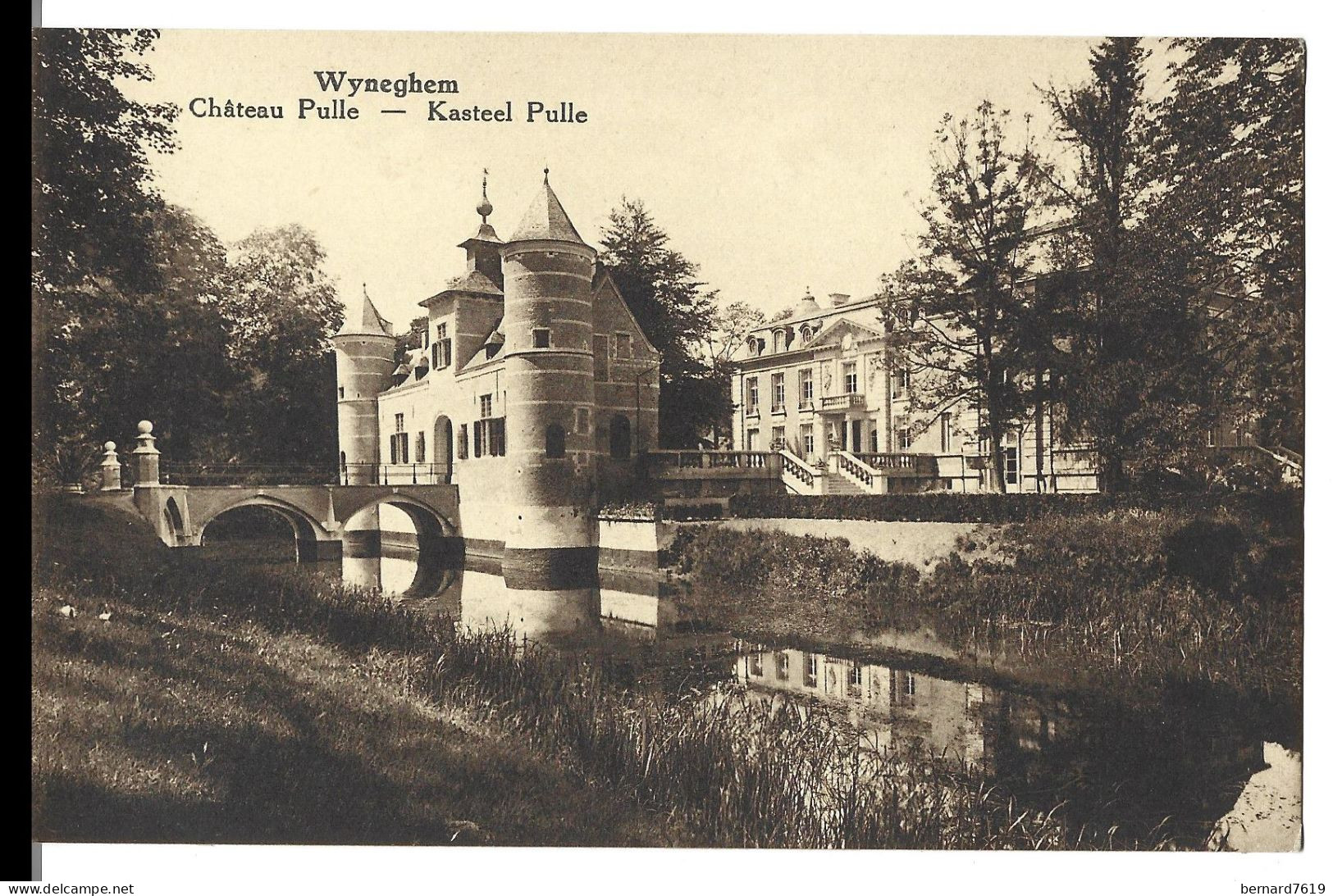 Belgique  - Wyneghem  -   Wijnegem  -  Chateau Pulle - Wijnegem