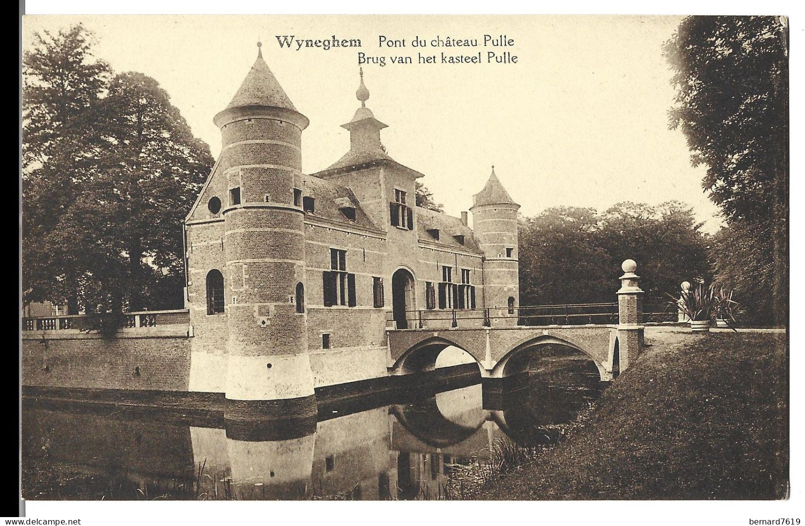 Belgique  - Wyneghem  -   Wijnegem  -   Pont Du   Chateau Pulle - Wijnegem