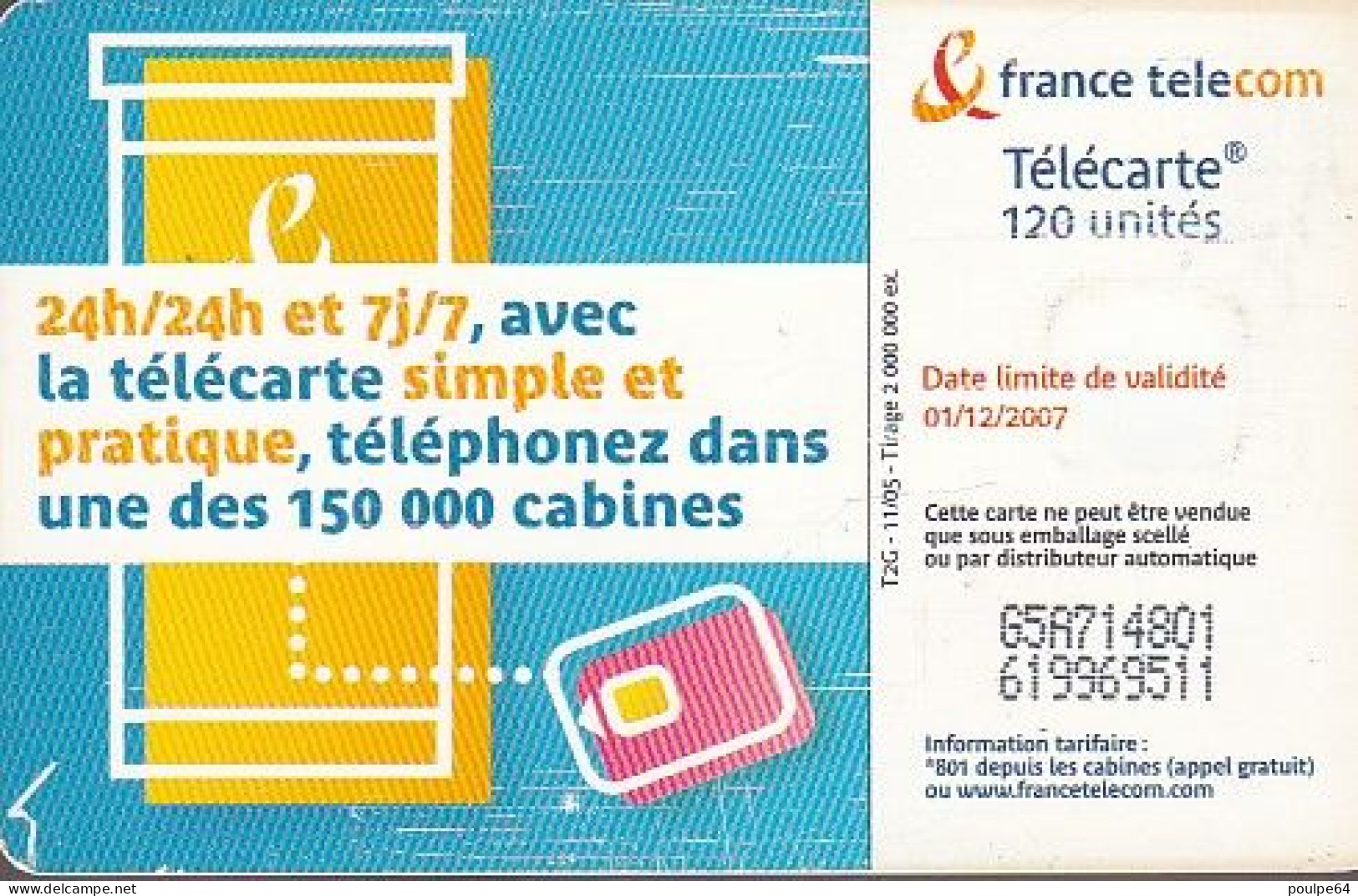 F1343U   11/2005 - MODE D'EMPLOI 5 " CABINE FEMME " - 120 ORG1 - 2005