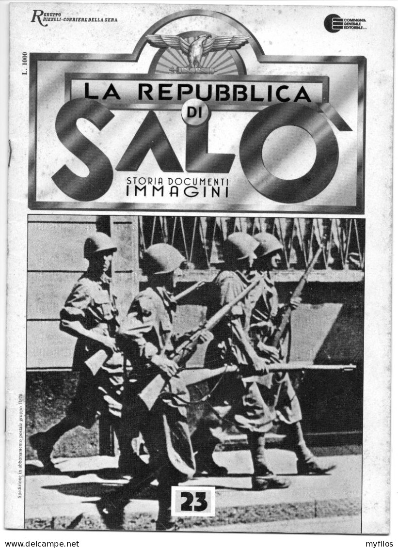 LA REPUBBLICA DI SALO' OPUSCOLO N.23 - Collections