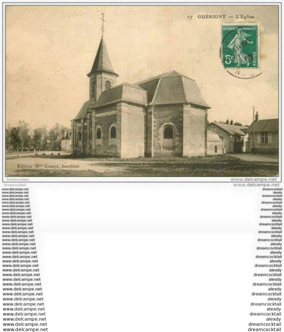 58 GUERIGNY. L'Eglise 1909 - Guerigny