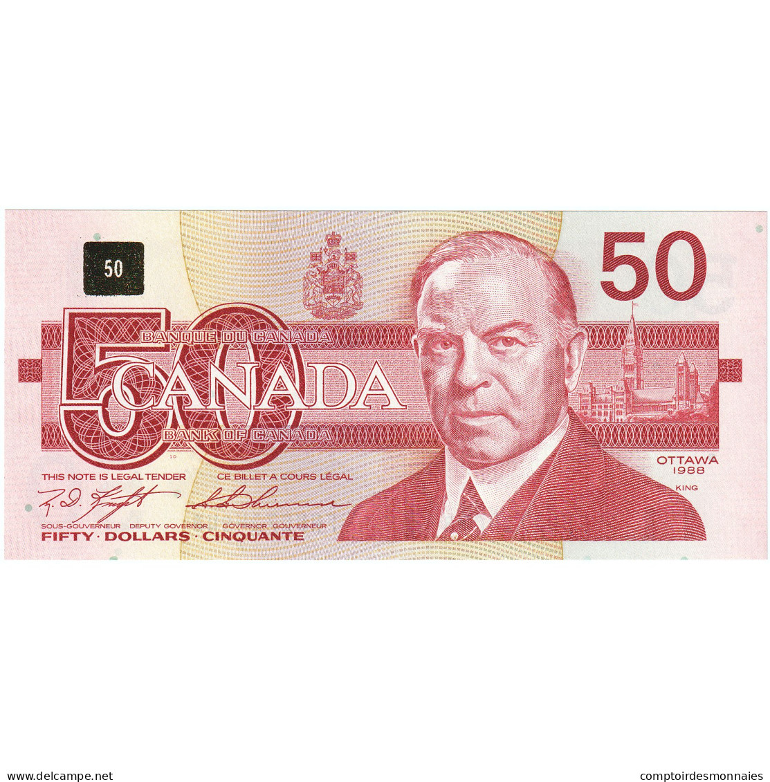 Canada, 50 Dollars, 1988, KM:98a, NEUF - Canada