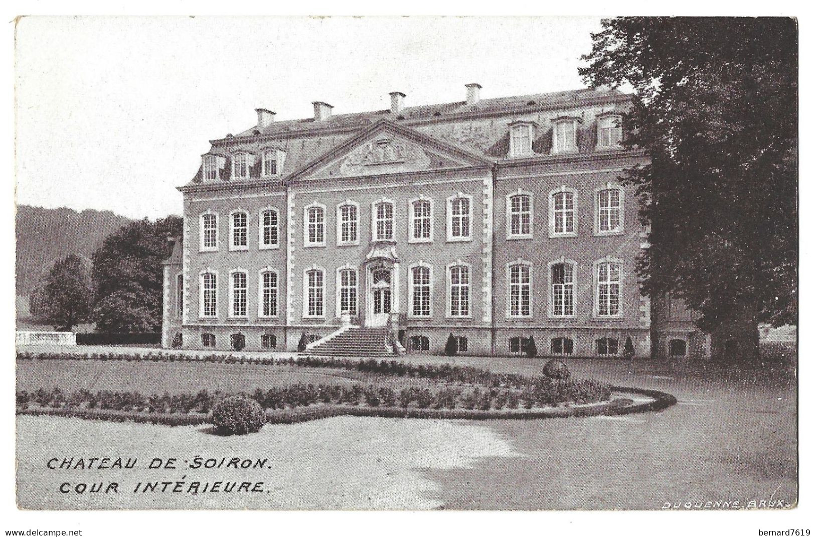 Belgique  -   Soiron -  Chateau De Soiron  - Cour Interieure - -  Baronne H De Woelmont - Pepinster