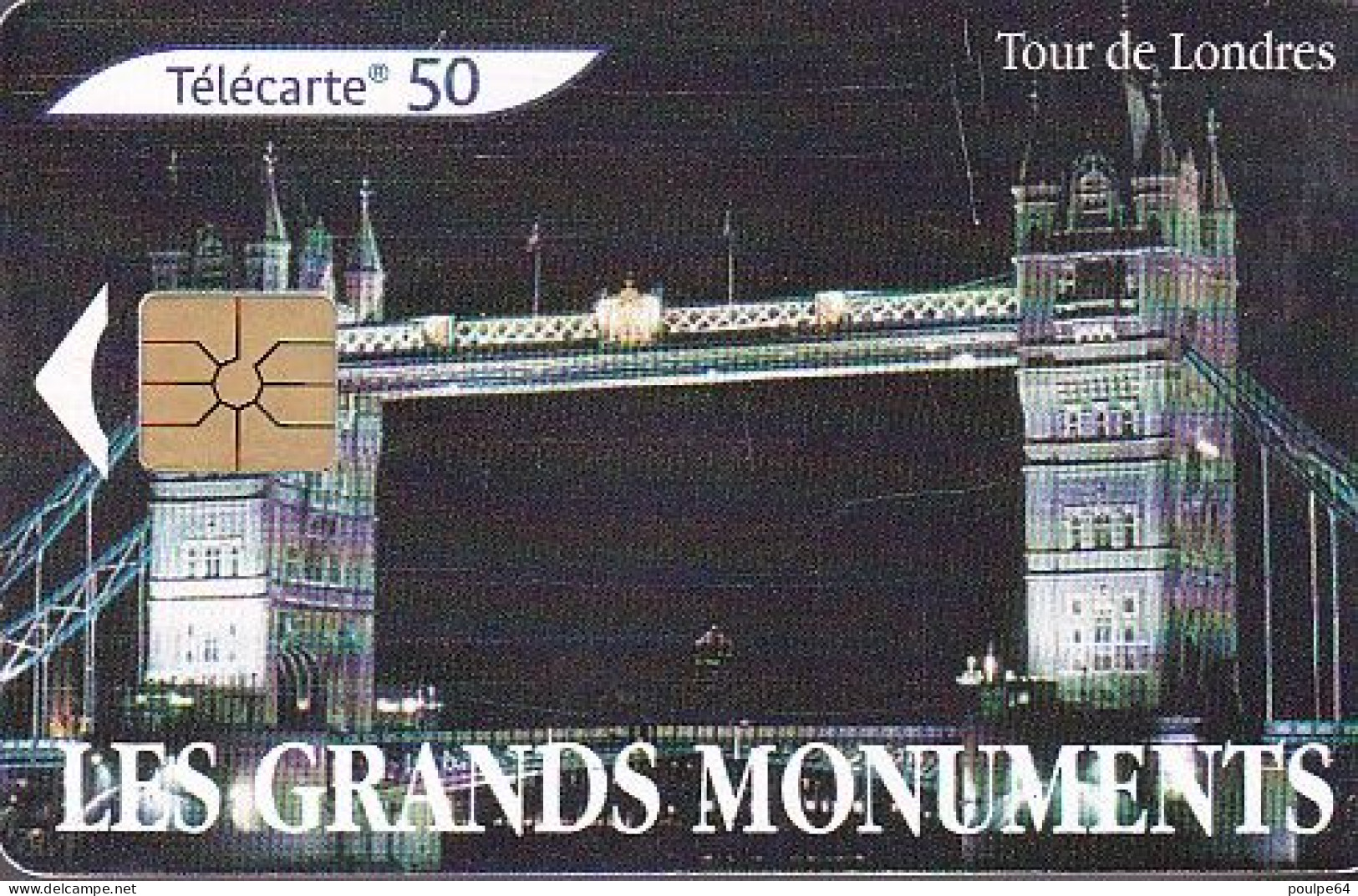 F1345   07/2005 - LES GRANDS MONUMENTS " LONDRES "  - 50 GEM1 - 2005