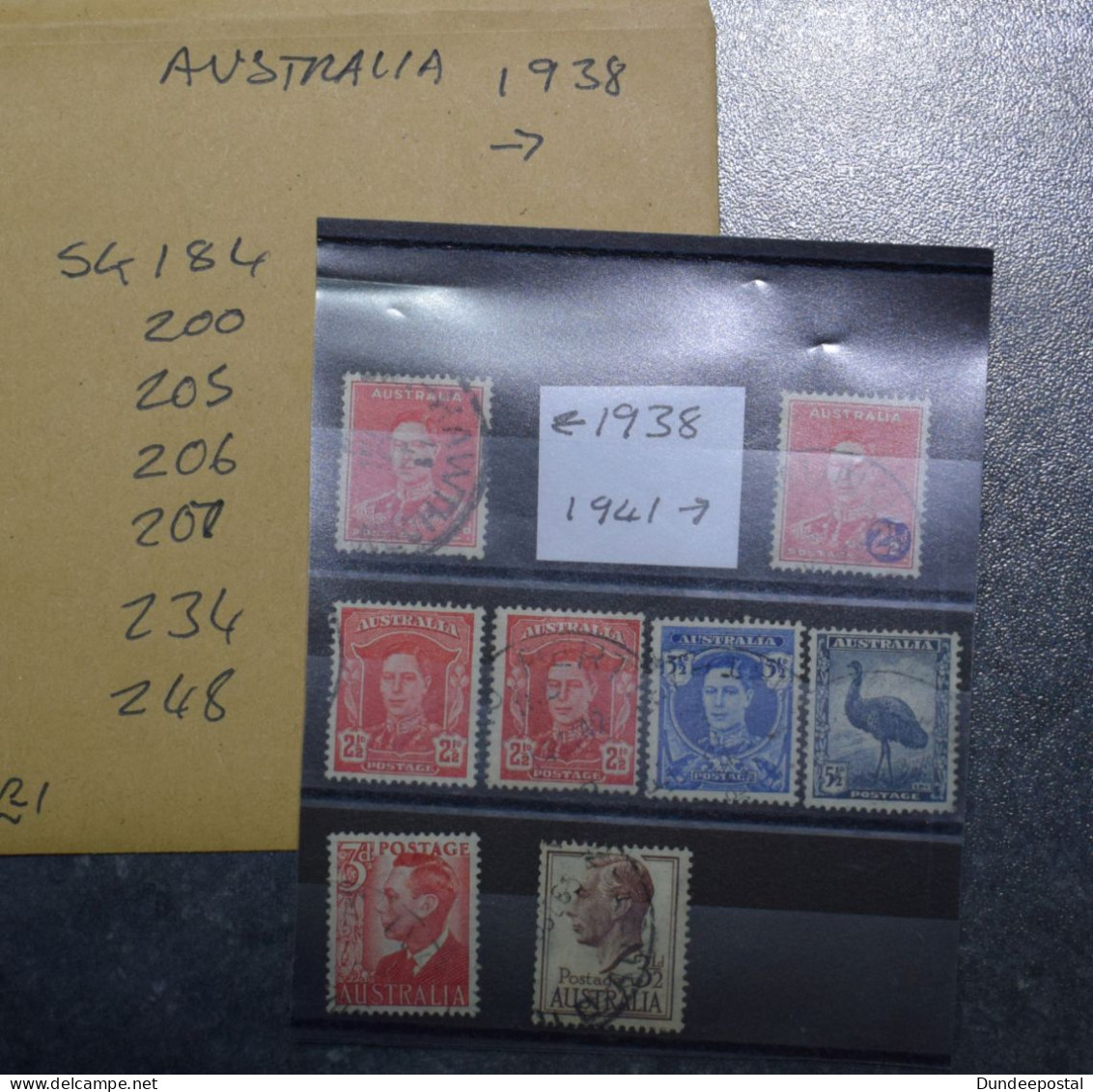 AUSTRALIA   STAMPS With OP  1938 - 41 ~~L@@K~~ - Nuevos