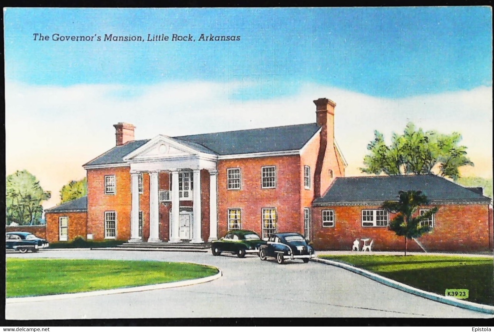 ► 1930's Governor's Mansion , Vintage Cars,  Little Rock Arkansas - Little Rock