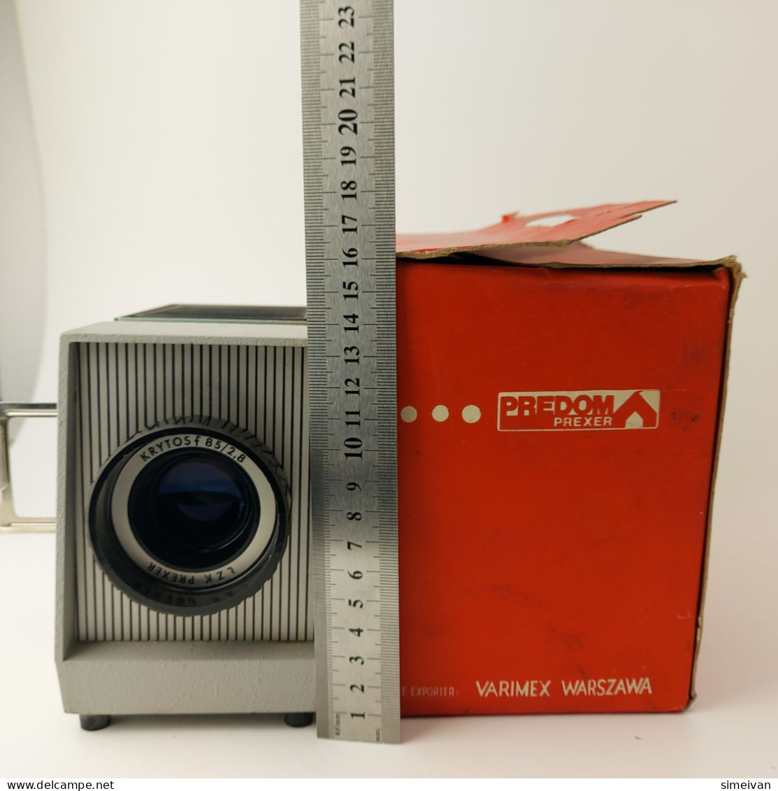 Vintage Diaskop Predom Profile Slide Viewer Varimex Made in Poland #5451