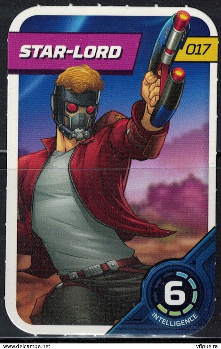 Carte E. Leclerc 2023 Marvel Défie Tes Héros Star-Lord 017 - Sonstige & Ohne Zuordnung