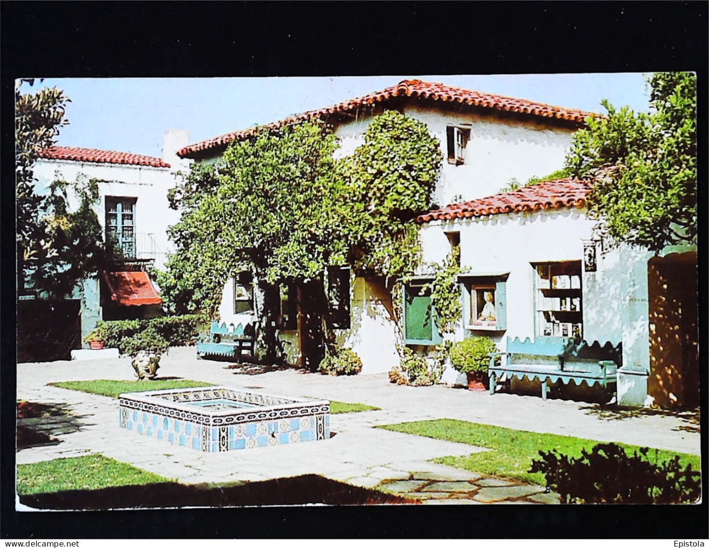 ► 1920's  EL PASEO Santa Barbara "Sir George's Smorgasbord House  , California - Santa Barbara